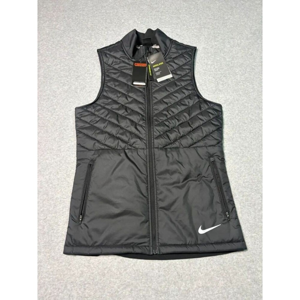Brand NEW Nike AeroLayer Insulated Full-Zip Running Vest Size S
